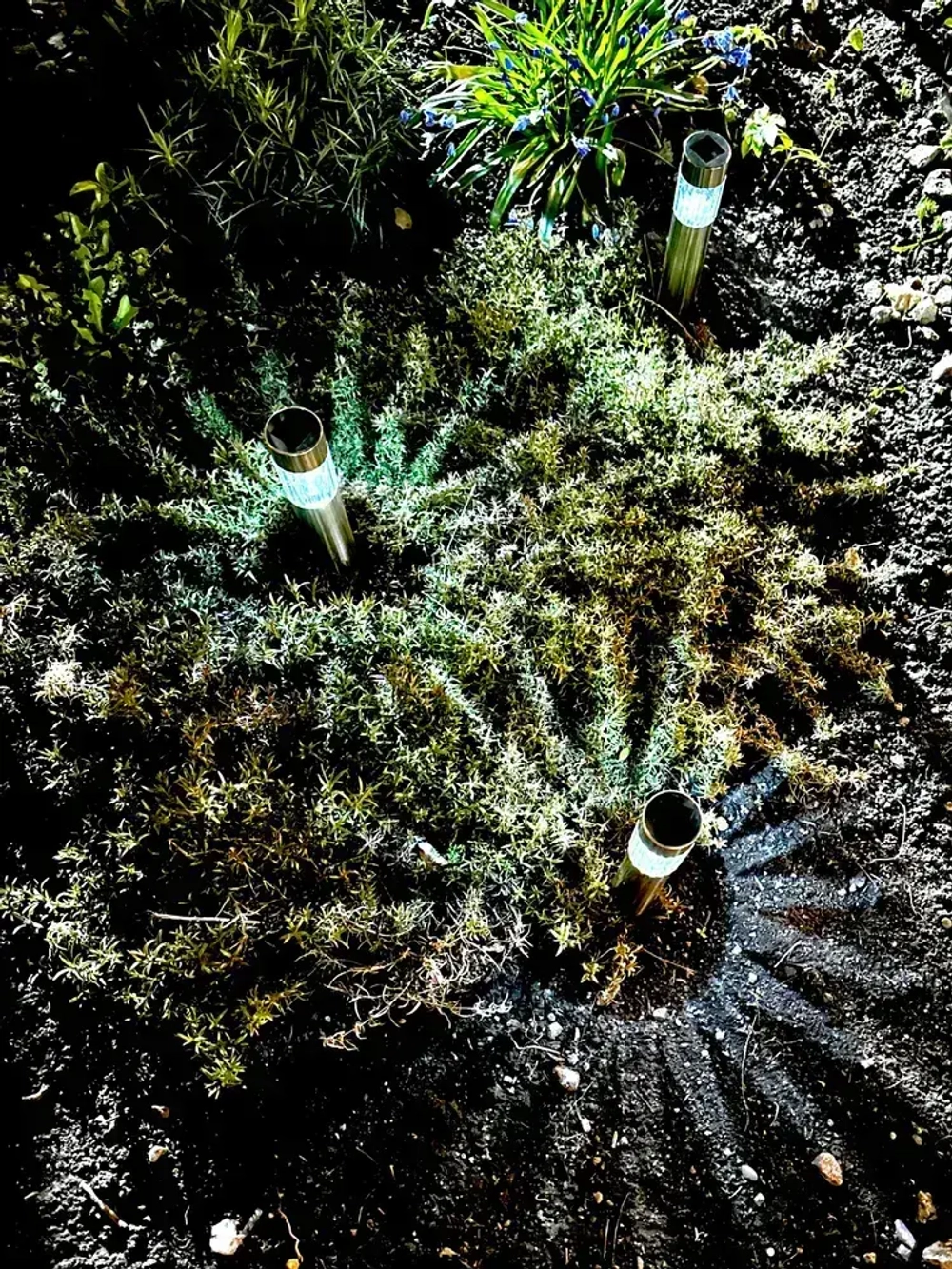 Садовый светильник на солнечной батарее - 4 шт.