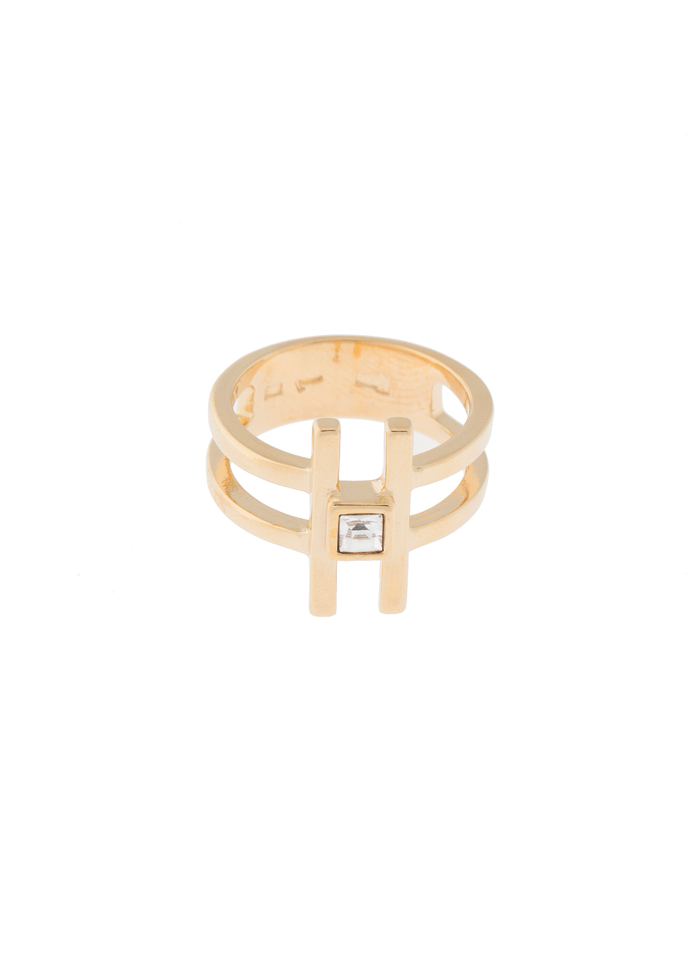 "Филера" кольцо в золотом покрытии из коллекции "Линия судьбы" от Jenavi