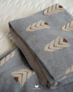 Плед Crimson Sofa Shawl Gray 200 × 250 см 130220336 Иран