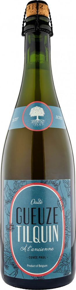 Пиво Тилкан Оуд Гёз Кюве Поль / Tilquin Oude Gueuze Cuvee Paul 0.75 - стекло