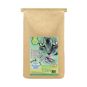 Наполнитель для кошачьего туалета, Чистое дело, тофу зеленый чай