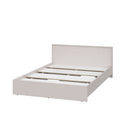 Кровать Берген КР-140 (серый графит) без основания, ЛДСП, Интерьер Центр г.Пенза