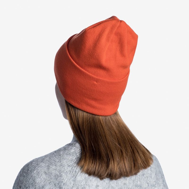 Вязаная шапка Buff Hat Knitted Niels Tangerine Фото 4