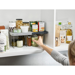 Полка раздвижная cupboardstore, серая