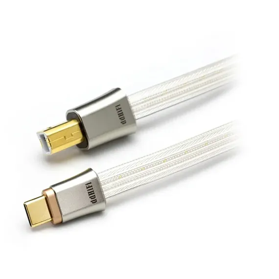 ddHiFi TC19BC silver USB-C - USB-B 95cm