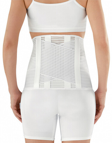 648 - Бандаж поясничный облегченный LUMBAMED ACTIVE - белый