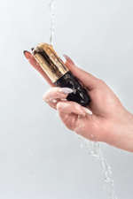 Вибромассажер Satisfyer Mini Lovely Honey черный золото 11,4 см