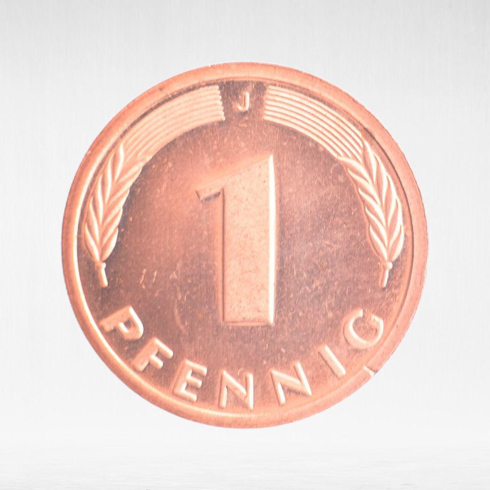 Germany, 1 Pfennig, 1998, (Hamburg Mint - "J"), XF