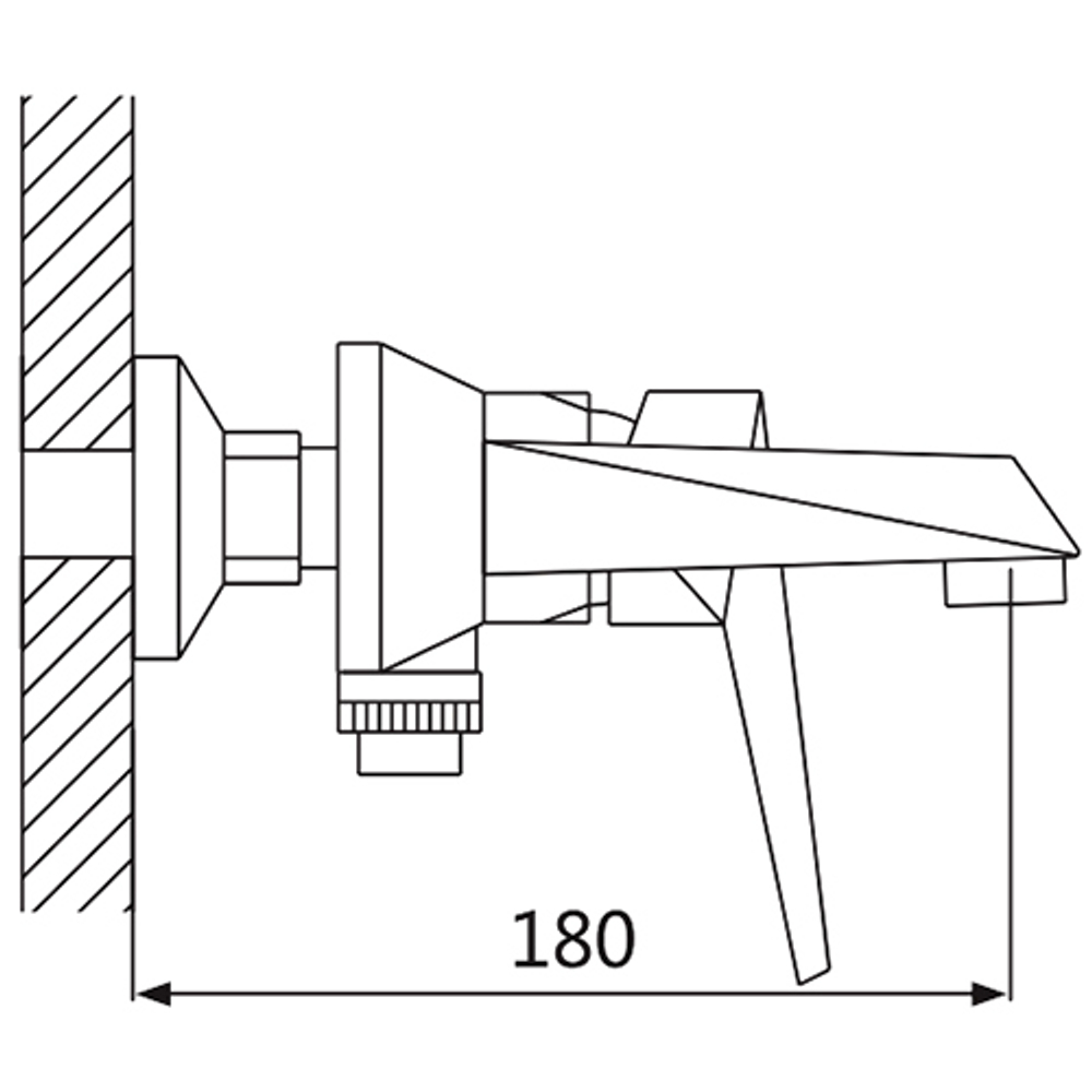 Смеситель для ванны Oute T40 T4002L