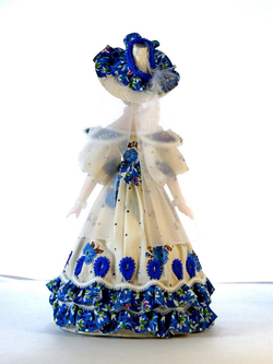 Кукла Дама в летнем платье 19 века, Пушкинская эпоха