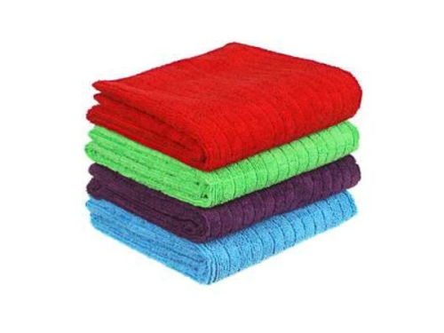 Тряпка для пола из микрофибры 50*70см "Клетка" VETTA