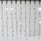 Светодиодный занавес 2*2 м., 400 LED, холодно белый, статика, черный провод каучук, LTC (ECO402-1-2W)