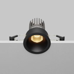 Светильник встраиваемый светодиодный Maytoni   DL123-10W-2.7K-B