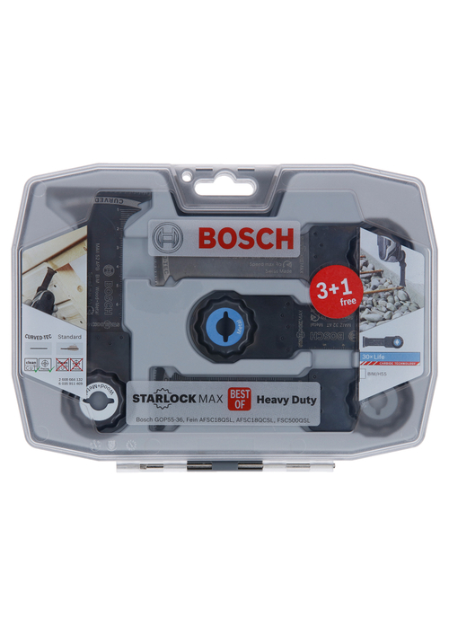 Набор погружных пильных полотен Heavy Duty BOSCH 2608664132