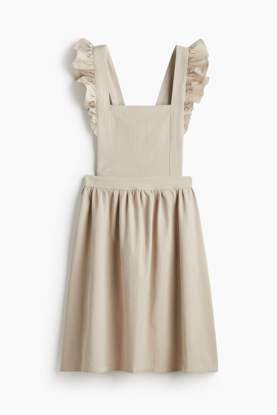 H&M HOME Кухонный фартук с оборками, светло-зеленый