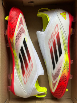 Бутсы adidas F50 Elite LL FG Junior - белый