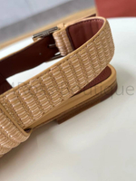 Сандалии Loro Piana Charms Sprightly женские в коричневом цвете