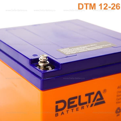 Аккумуляторная батарея Delta DTM 1226 (12V / 26Ah)