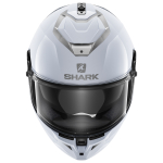 SHARK SPARTAN GT BLANK White/Silver Glossy