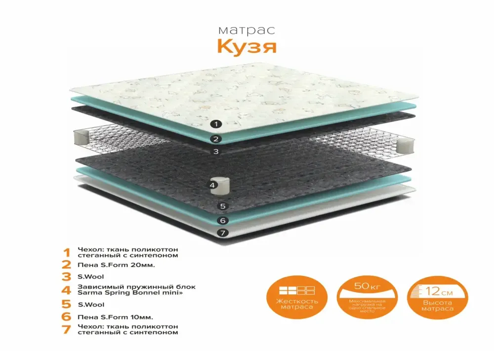 Матрас 800*1600