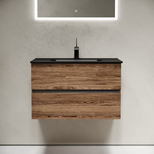 Тумба с раковиной Sancos Urban 80 см UR80ECH дуб чарльстон