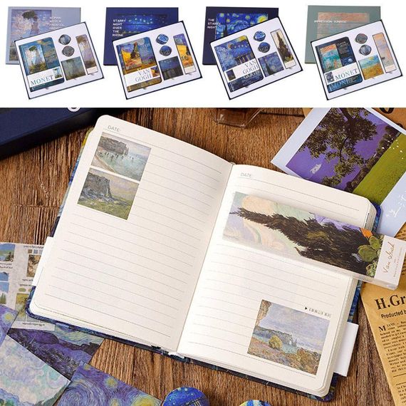 Bloknot dəsti \ Арт наборы \ Art box Van Gogh