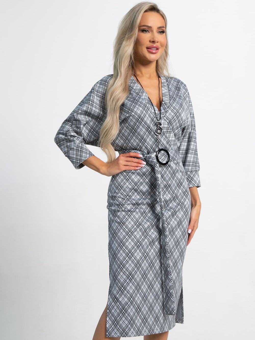 Платье Фокси (серое) П15438-4М LT Collection