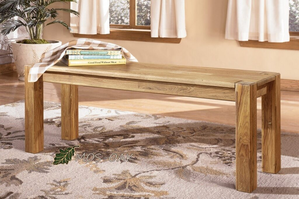 Скамья из массива дуба Клермон-1