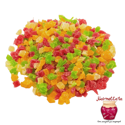 Цукаты мини, кубик. 250 гр.