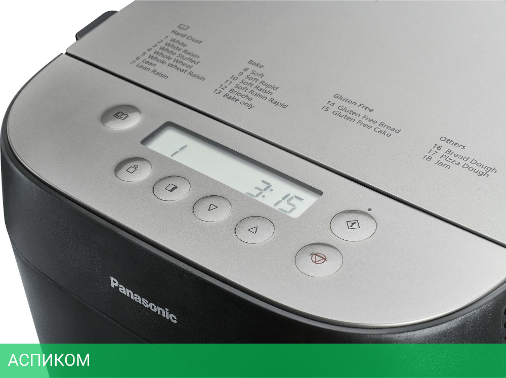 Хлебопечка Panasonic SD-ZP2000KTS