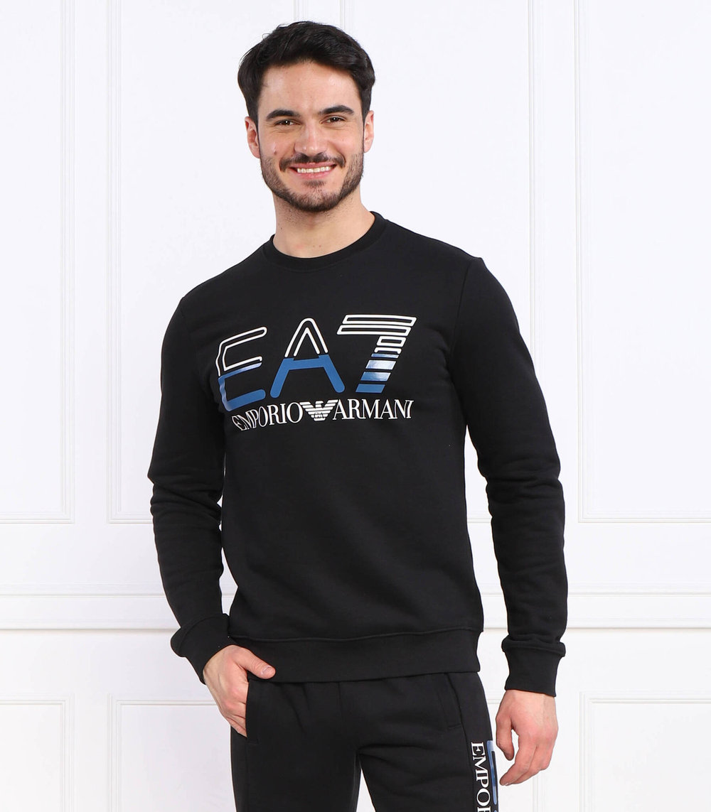 Худи EA7 - черный(3RPM12 PJLSZ)