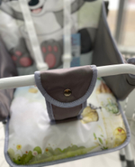 BAMBOLA Стул для кормления с перекидной столешницей Енот