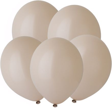 Шары "Серо-бежевый" 30/35 см (летают от 3-х дней)