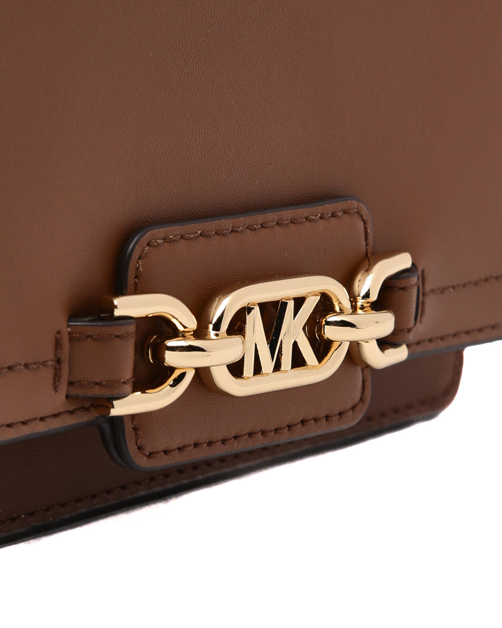 кожаная клатч Michael Kors - коричневый(32F2G7HC1L)