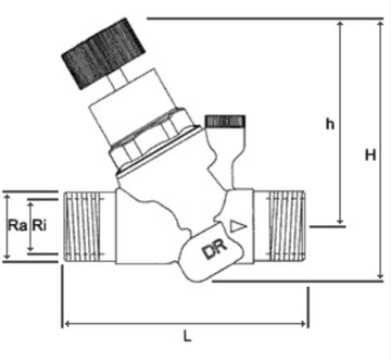 Редуктор давления Honeywell Braukmann D04FM 1/2" A