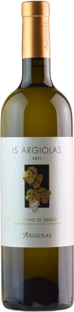Вино Is Argiolas Vermentino di Sardegna DOC, 0,75 л.