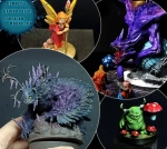 Бехолдер монстр миниатюра для dnd, днд, pathfinder, фентези, Настольная игра, НРИ, Варгейм, РПГ