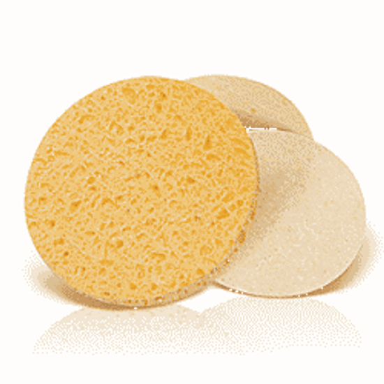 Спонж для умывания (прессованный) 10шт в наборе