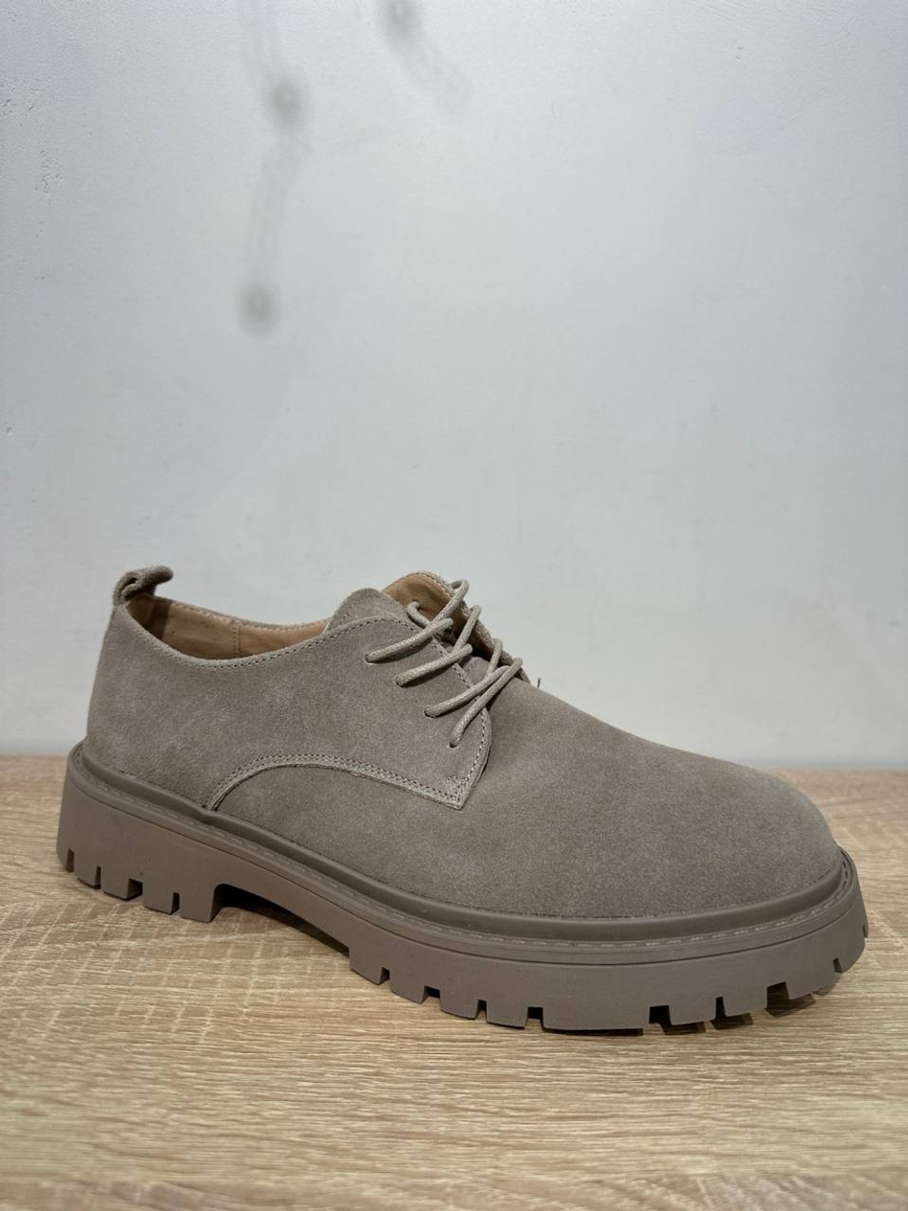 Броги из натуральной замши