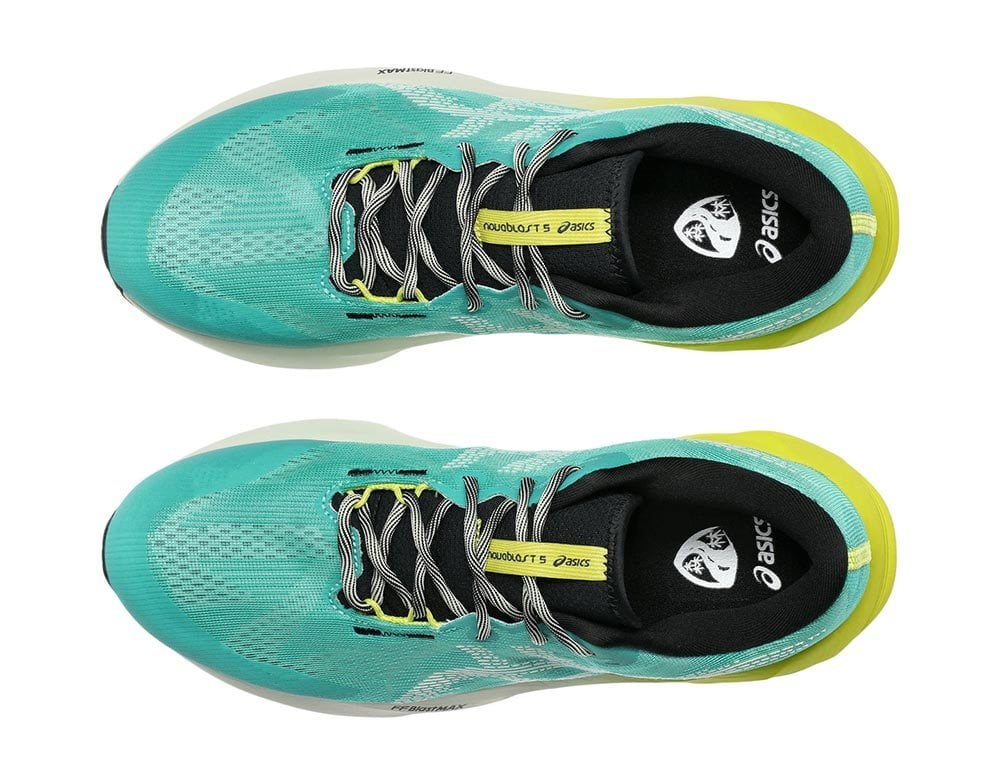 Кроссовки для бега мужские Asics Novablast 5 TR M Сине-Желтые