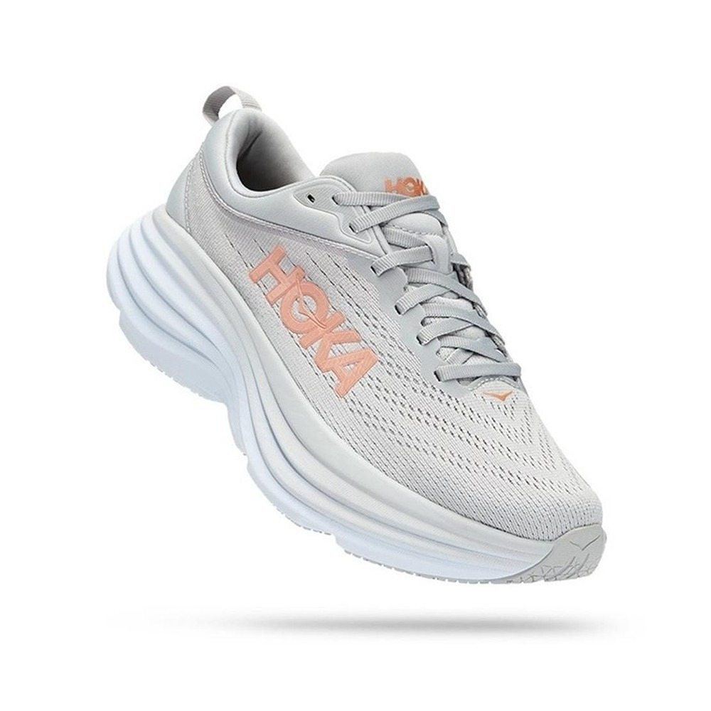 Кроссовки женские HOKA W BONDI 8 WIDE Harbor Mist / Lunar Rock