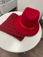 Снуд красный