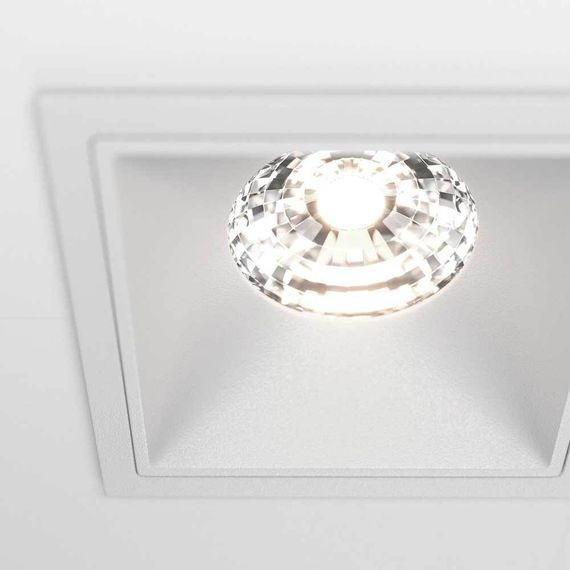 Встраиваемый светильник Maytoni Alfa LED DL043-02-15W4K-D-SQ-W