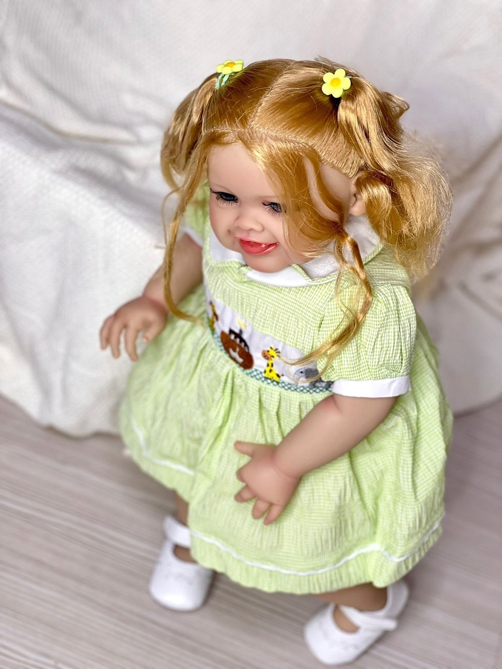 Кукла Реборн мягконабивная 60см (FA-967)