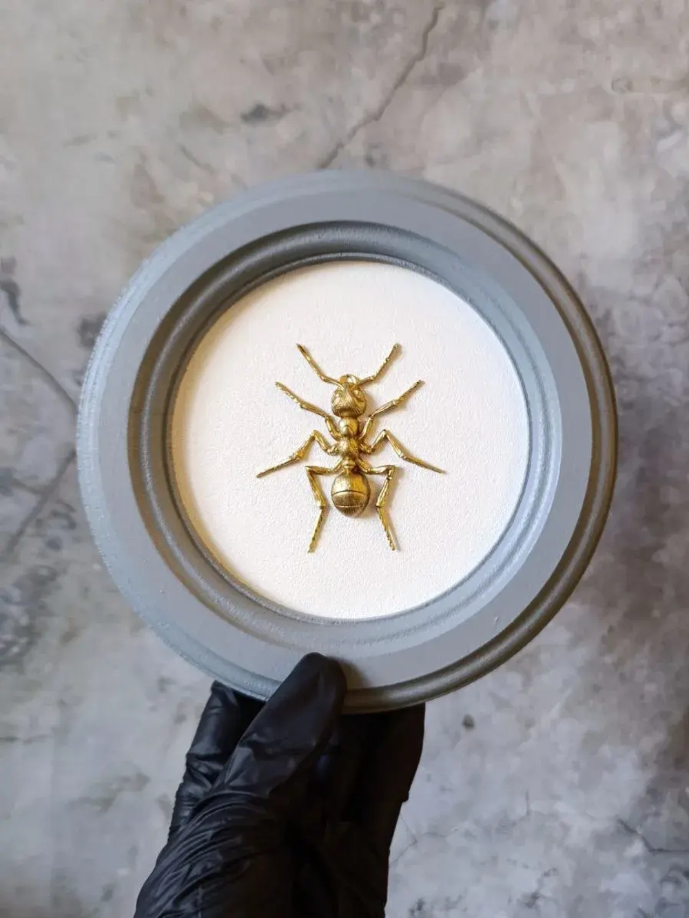 Панно 18 см. насекомые на стену для интерьера Муравей