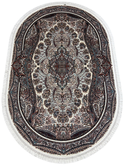 Ковер Abrishim 20346J Cream/Cream Овал