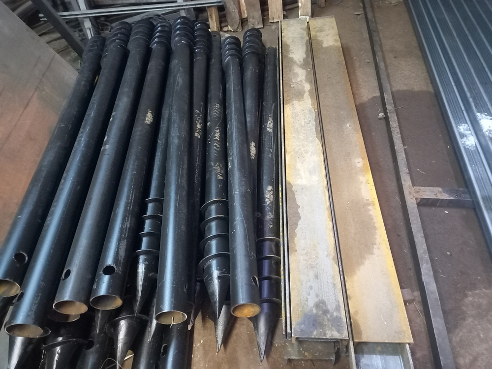 Комплект ворот для самостоятельной установки проем 5 метров из Т образного профиля.