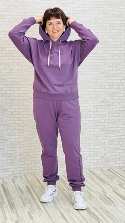 Костюм МЛ-2002-3П (виноградный шейк)