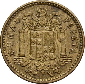 1 песета 1947-1963 Испания