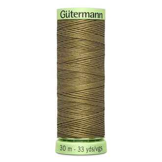Нить Top Stitch 30/30 м для декоративной отстрочки, Gutermann, 528 защитно- оливковый